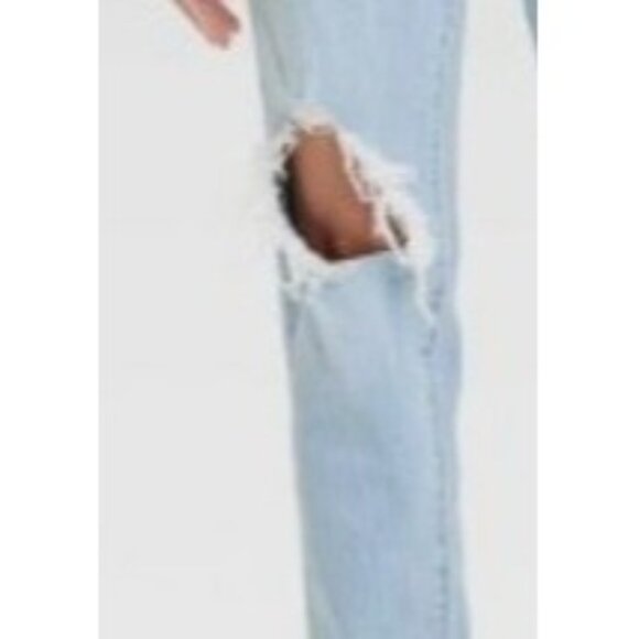 Universal Thread Womens High-Rise 90's Vintage Straight Jeans Light Blue Size 16 - Picture 3 of 8